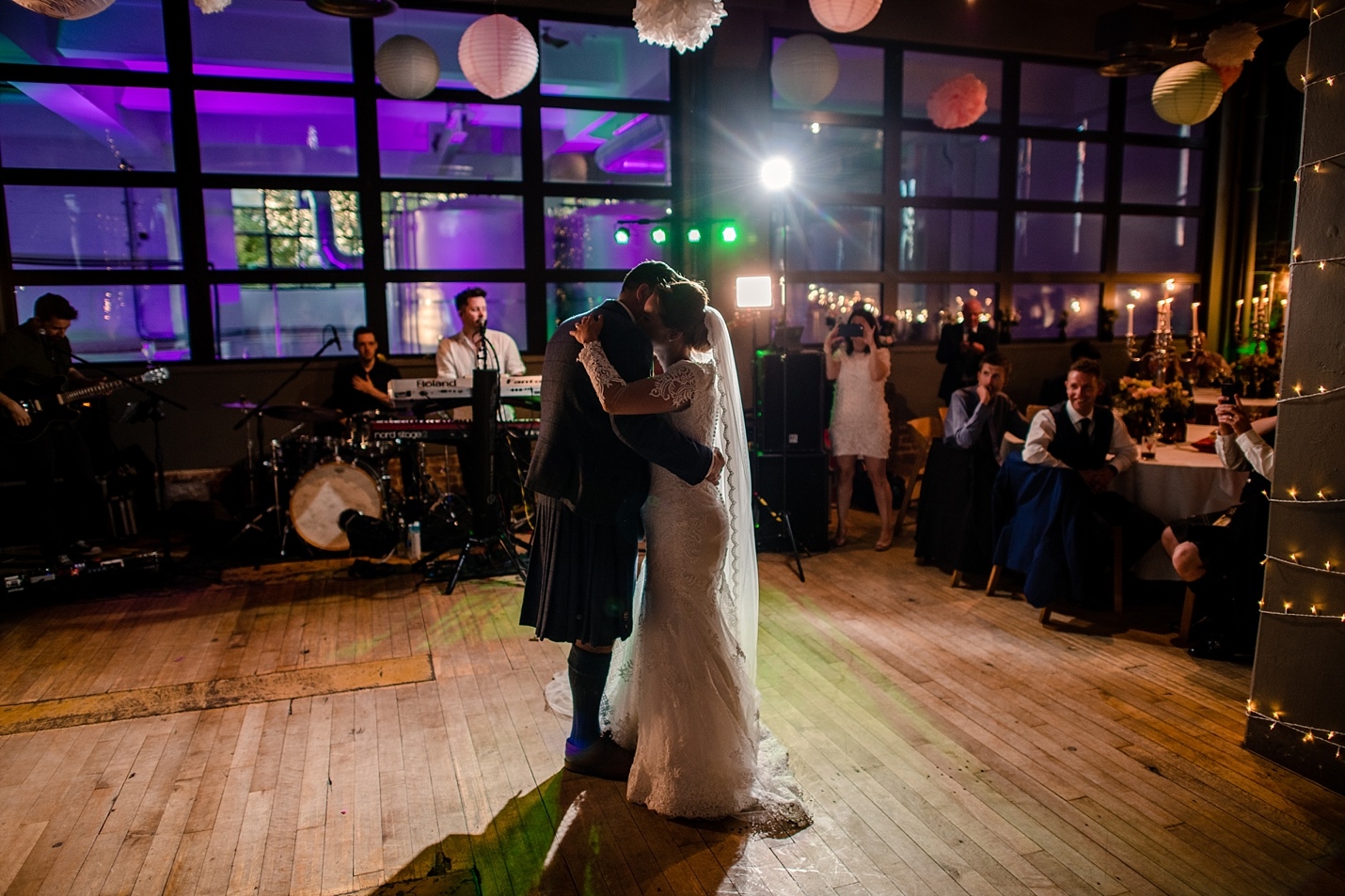 West Brewery Glasgow wedding by John Clark Photos